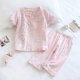 LS Pink Mite Cute Rabbit (штаны с короткими рукавами с короткими рукавами)