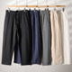 The summer linen pants you want! Very cool! Not irritating! High-end foreign trade factory loose cotton and linen casual pants