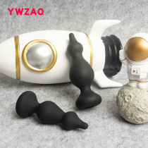 Novice anal expander anal plug male anal plug female chrysanthemum anal expander rod hand-held suction developer taste pull beads