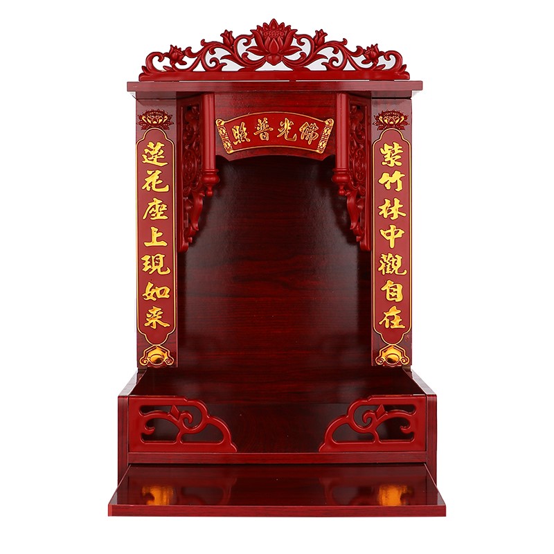 Wall-mounted Buddha Shrine modern light luxury wall-style small household type supply table new modern style