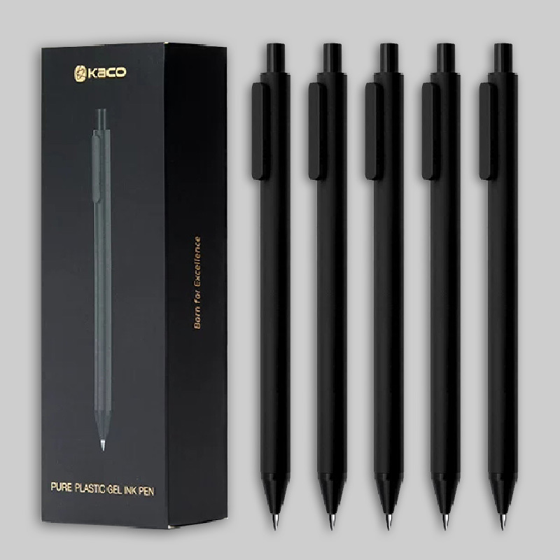 10-Pack Retractable High-Quality Gel Pens for Students, Black Ink 0.5mm, Low Center of Gravity, Smudge-Proof, Quick-Dry, Matte White Barrel, Suitable for Middle School, Office, and Signature Use, Japanese Style 10-Pack Retractable High-Quality Gel Pens for Students, Black Ink 0.5mm, Low Center of Gravity, Smudge-Proof, Quick-Dry, Matte White Barrel, Suitable for Middle School, Office, and Signature Use, Japanese Style