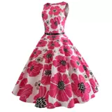 Летний ретро корсет, платье, ремень, ebay