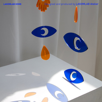 LAGOMLAB original fun childrens room model room air balance hanging ornaments acrylic geometric home accessories