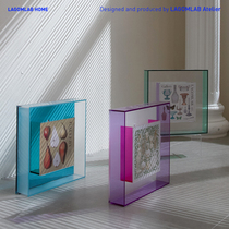 LAGOMLAB genuine designer transparent color photo frame modern style color picture frame BV Green display props