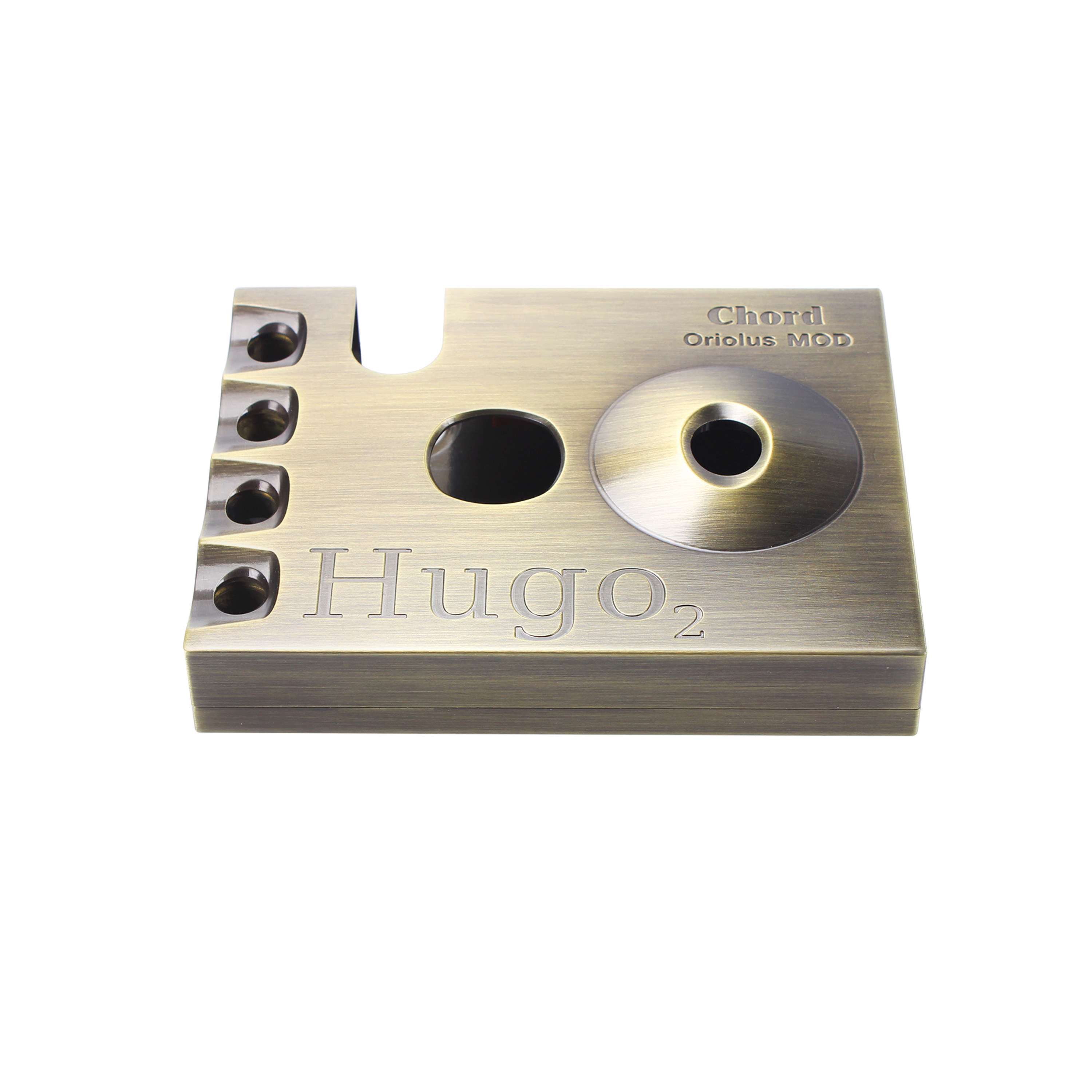 CNC pure brass as old replaceable housing for CHOD UK and chord Hugo2 copper shell