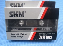 New SKM AX60 minutes blank recording tape cassette US version