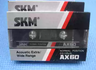 Brand new SKM AX 60-minute blank recording Tape Cassette US version
