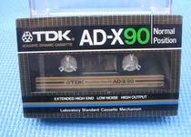 Japan produced 1982 edition TDK AD-X90 advanced class II with blank tape recording tape collection grade