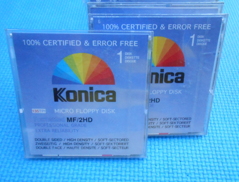 Nissan Konica Corica 3 5 inch Diskette 1 44M MF2HD High density Soft Disk Single Price