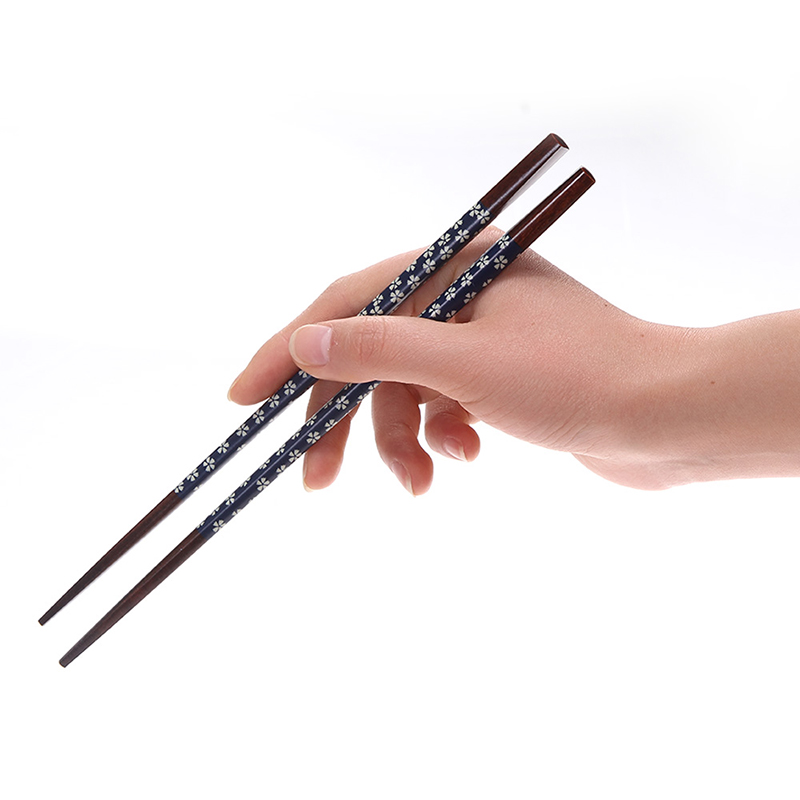 Home Red Wood Chopsticks One Pair Pure Pure No Wax Solid Wood Fast Chopsticks home with personality upscale 20 Double