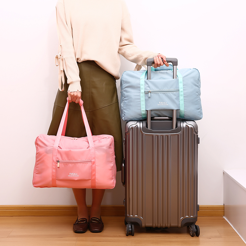 Folding Travel Containing Bag Carry-on Travel Bag Suitcase Large Capacity Finishing Packs Clothes Portable Waterproof Bags