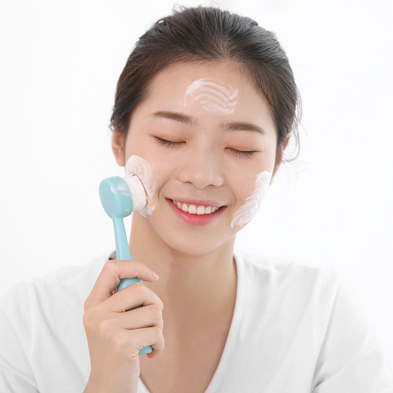 Japan Wash Face Brush finish Girl Wash Face God Shampoo FACE BRUSH MANUAL SOFT HAIR DEEP CLEAN SHAKE-TO-FACE GOD-CLEANER