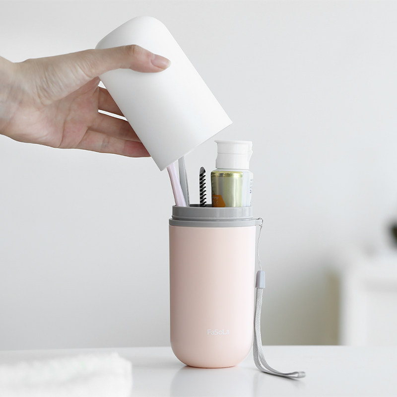 Japanese travel wash cup set portable creative tooth cup ins wind Nordic mouthwash cup couple toothbrush box