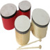 Khuyến mãi Đồ chơi trẻ em Orff Bộ gõ Đồ chơi thời thơ ấu Bongo Baby Pat Knocking - Đồ chơi nhạc cụ cho trẻ em dan organ cho be Đồ chơi nhạc cụ cho trẻ em