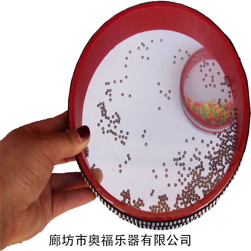 Công ty khuyến mãi Orff bộ gõ giáo dục sớm giáo dục âm nhạc đồ chơi dạy học 6 inch 8 inch trống biển bộ đồ chơi đánh trống cho bé