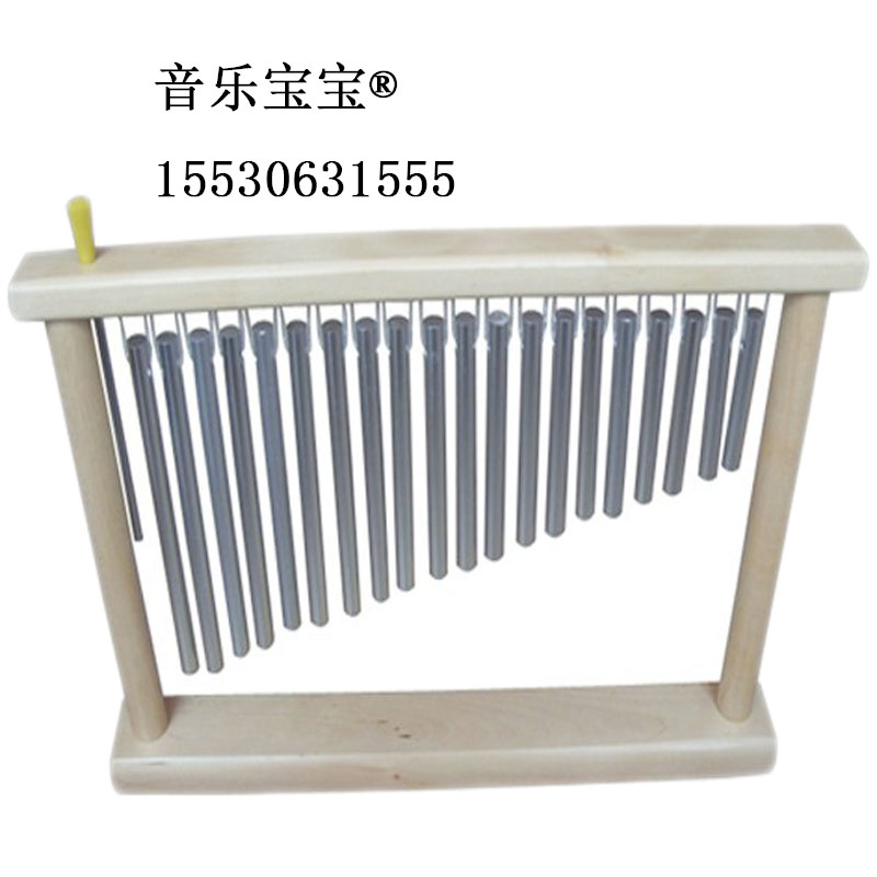 Công ty khuyến mãi Orff bộ gõ giáo dục sớm âm nhạc dạy đồ chơi đồ chơi 20 tiếng chuông gỗ bằng gỗ - Đồ chơi nhạc cụ cho trẻ em bộ nhạc cụ cho bé