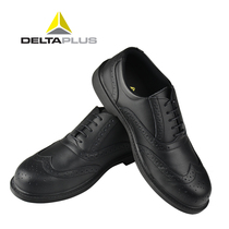Delta 301348 administrative business safety work shoes Anti-smashing wear-resistant non-slip protection electrostatic shoes cowhide breathable