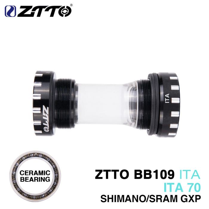 ZTTO MTB BB109ITA Italian foul thread screwed into the middle shaft road car GXP middle shaft 36MM of the same side orthodontic