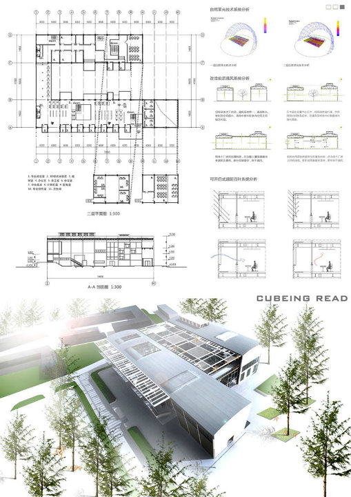 R079毕业展板设计排版建筑室内景观规划环艺高逼格PSD展板-6