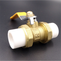 ppr water pipe ppr pipe ppr pipe ppr double live copper ball valve double live ball valve ppr accessories manufacturer direct