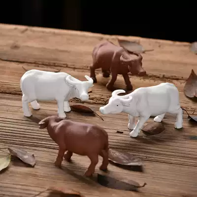 Calf foraging kung fu tea tea pet boutique purple sand tea play tea table decoration decoration tea set flower pet accessories decoration