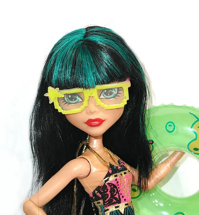 Monster High школьная школа High school Franklin кукла игрушка аксессуары бижутерия очки повязка на волосы