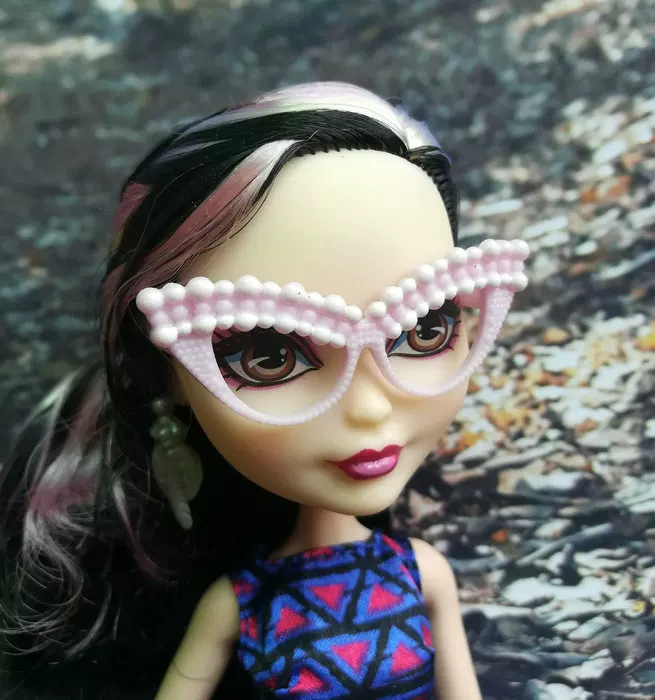 Monster High школьная школа High school Franklin кукла игрушка аксессуары бижутерия очки повязка на волосы
