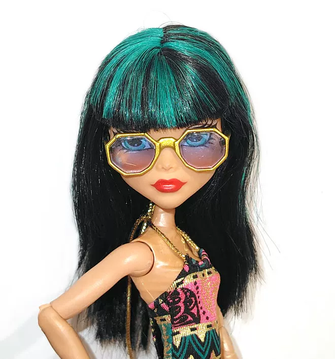 Monster High школьная школа High school Franklin кукла игрушка аксессуары бижутерия очки повязка на волосы