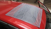 Bed car modification anti-mosquito weapon GM sunroof occlusion anti-mosquito yarn net cover Anti-mosquito sunroof net