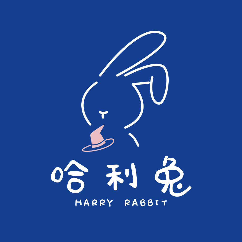 哈利兔旗舰店的LOGO