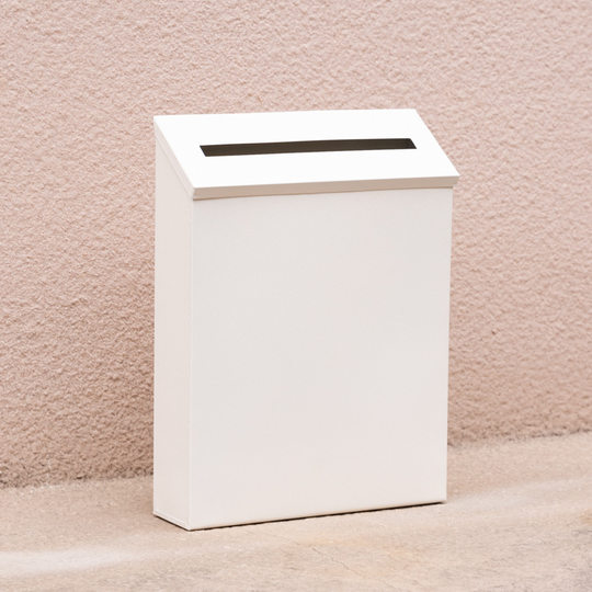 Креативный простой почтовый ящик, однотонный уличный однотонный без замка, настенный домашний настенный декоративный железный почтовый ящик в наличии