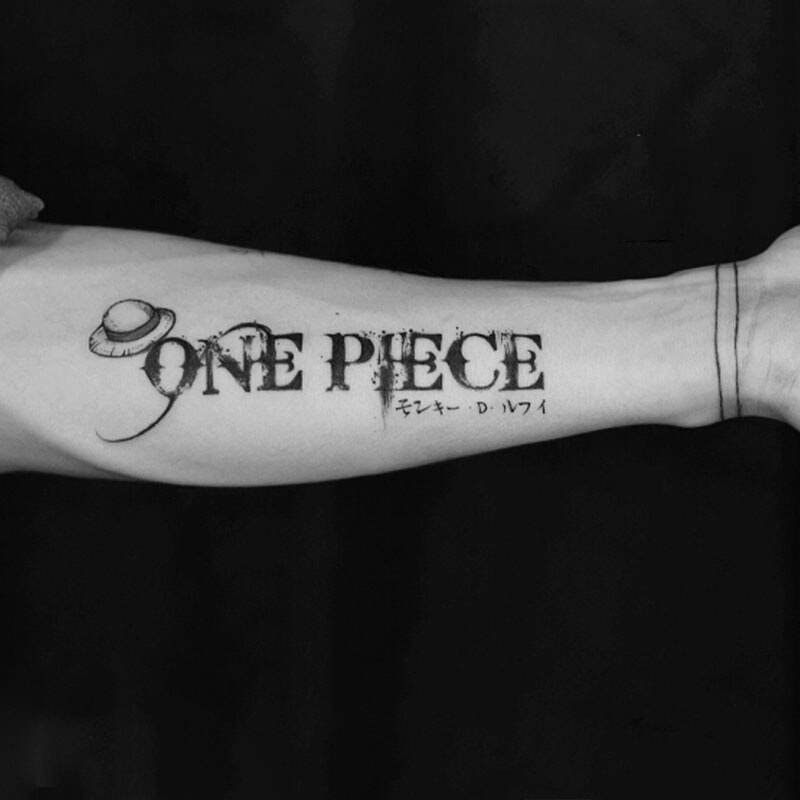 【One Piece】Juice Tattoo Stickers, Herbal, Waterproof, Personalized, Trendy for Men, Long-Lasting, High Aesthetic Value