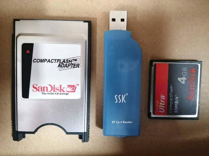 Original installed SanDiskSanDisk CF Card 4G Camera Card Industrial Memory Card SSK CF Card Reader