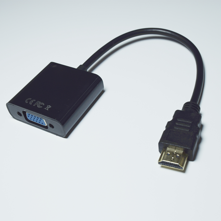 With audio interface HDMI to VGA notebook network set-top box connection monitor projector