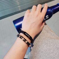 Polion Black Technology Negative Ion Energy Magnet Healthy Anti-radiation Bracelet Sports Silicone Bracelet Jewelry Engraving