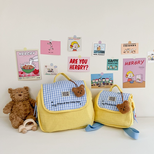 Мультяшный милый школьный рюкзак для раннего возраста для мальчиков, детская небольшая сумка, семейный стиль