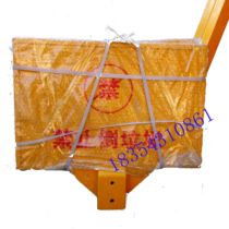 Power cable signboard FRP signage no garbage warning sign gas warning pile
