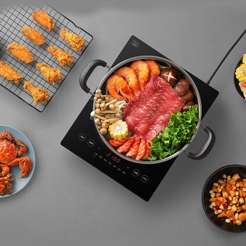 Семейство Xiaomi Mi Электромагнитная плита A1 Обнаружена небольшая температурная контроль умный подлинный горячий горшок -фрэнд -кулер C1