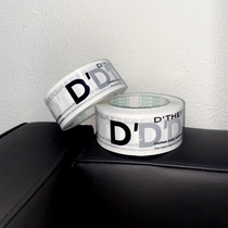 DTHEREAL]20FW LOGO black and white letter printing tape