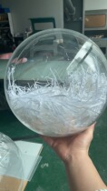 Acrylic ball cover plexiglass semicircular dust cover transparent hollow ball cover plastic ball display cover hanging ball