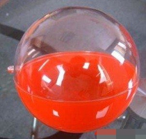 Customized transparent hemisphere ball hollow ball acrylic ball crystal ball dome color ball