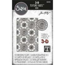Sizzix 3DTexture Fades Texture Clip Mini Kaleidoscope Tim Holtz 665636