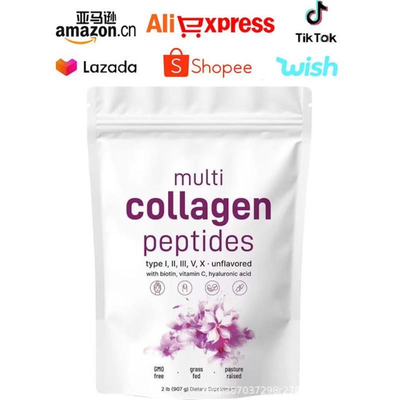 Cross-Border Collagen Peptide Powder, a Popular Item on Amazon, Can Be Oemed for Export Abroad