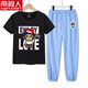 Bé trai Summer Outfit Siume 2020 New Tide Boy Handsome thể thao mùa hè ngắn tay áo hai mảnh quần áo trẻ em mùa hè của.