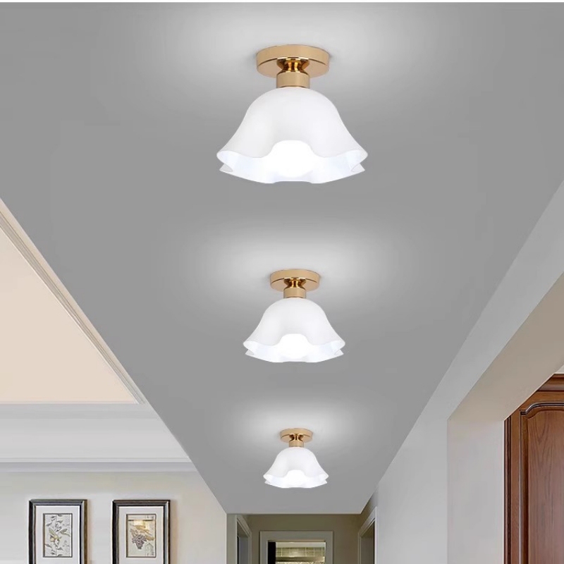 Wave Corridor Light, Aisle Light, Entrance Light, Simple Ceiling Light, Balcony Light, Creative Internet-Famous Style Dressing Room Light