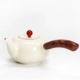 Năm nổi tiếng tay cầm bên lò nung Ruột ấm trà chính thức Lò gốm sứ Kung Fu Bộ ấm trà Jinsi Nan gỗ rắn tay cầm nồi gốm duy nhất - Trà sứ