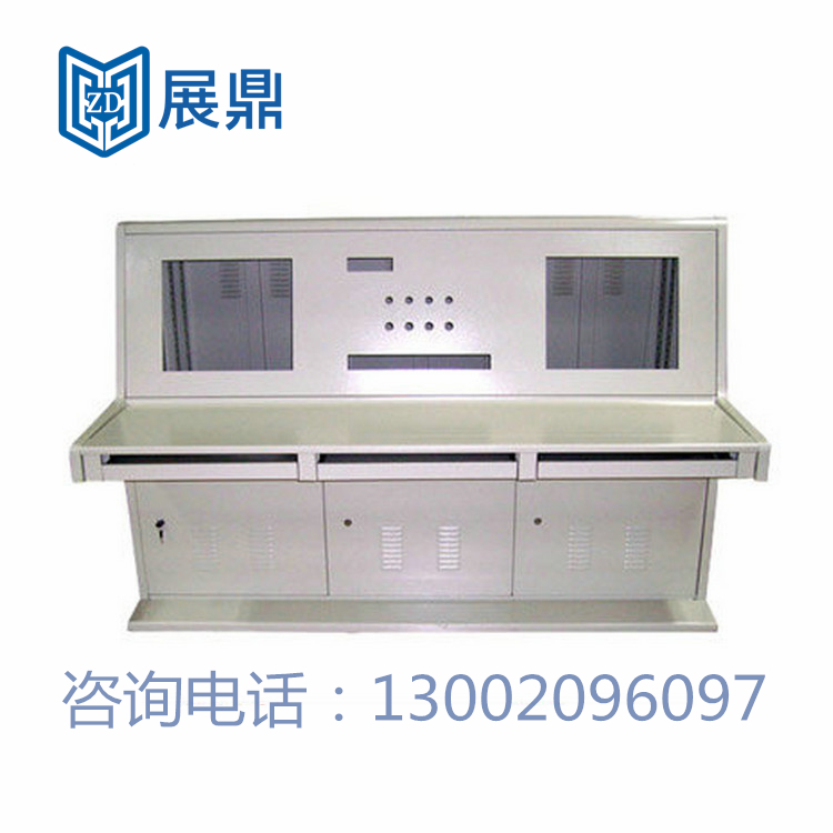 Non-Label enclosure 22 inch display screen-type embedded operating platform monitoring console monitoring cabinet dispatching desk-Taobao