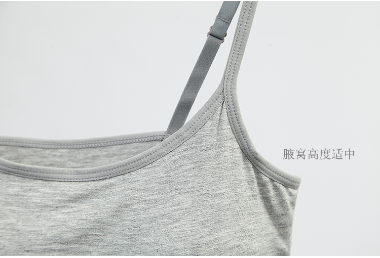 Phụ nữ Modal ngực miễn phí pad ống hàng đầu tích hợp đồ lót mà không có vòng thép ngắn yếm quấn ngực yoga nửa ngực - Ống áo lót 2 dây