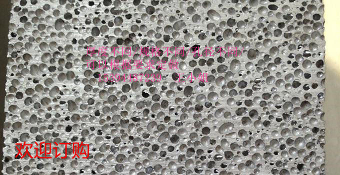 Foamed aluminum 20mm closed-cell foamed aluminum buffer material can be used as carrier material Mechanical material