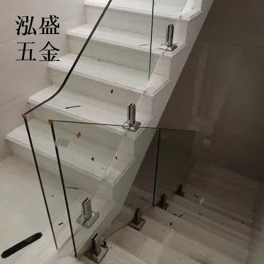 304 stainless steel swimming pool glass clip floor clamp without drilling fixing clip hand guard parts casting thickening